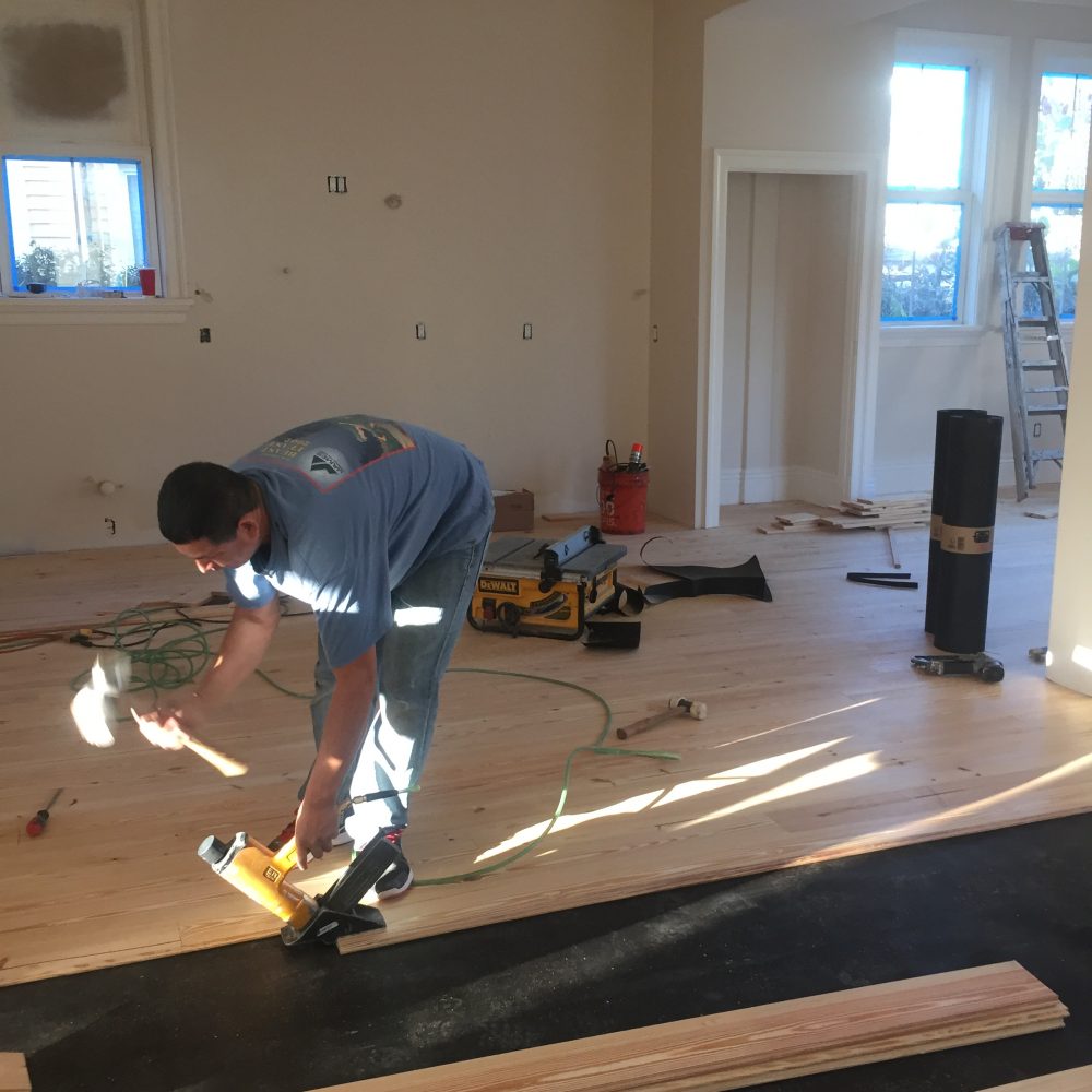 Hardwood Floor Installation