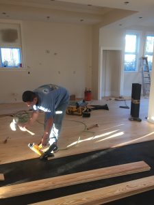 Hardwood Floor Installation